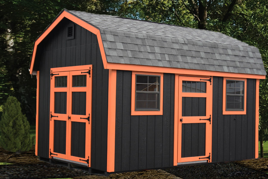 Black and Orange barn